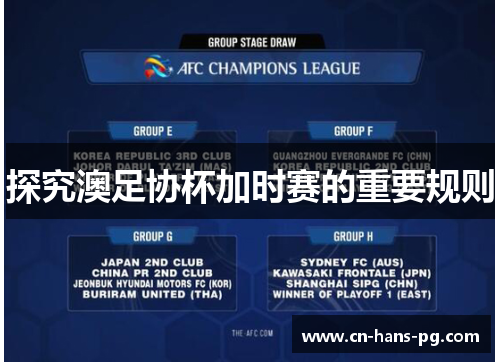 探究澳足协杯加时赛的重要规则